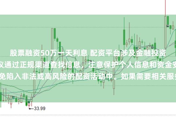 股票融资50万一天利息 配资平台涉及金融投资，一定要谨慎选择。建议通过正规渠道查找信息，注意保护个人信息和资金安全，避免陷入非法或高风险的配资活动中。如果需要相关服务，请咨询专业的金融顾问或机构。