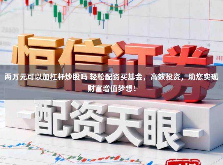 两万元可以加杠杆炒股吗 轻松配资买基金,高效投资,助您实现财富增值梦想!