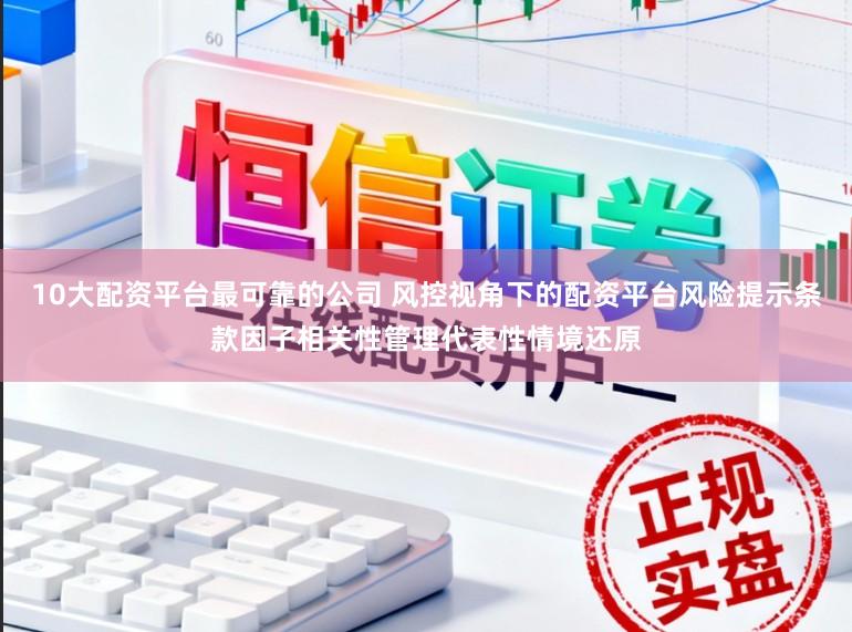 10大配资平台最可靠的公司 风控视角下的配资平台风险提示条款因子相关性管理代表性情境还原